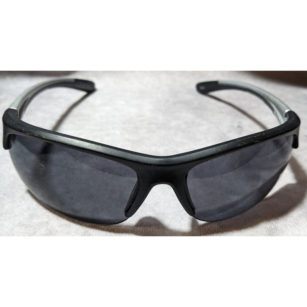 Piranha Black And Silver Sporty 90s Style Sunglasses